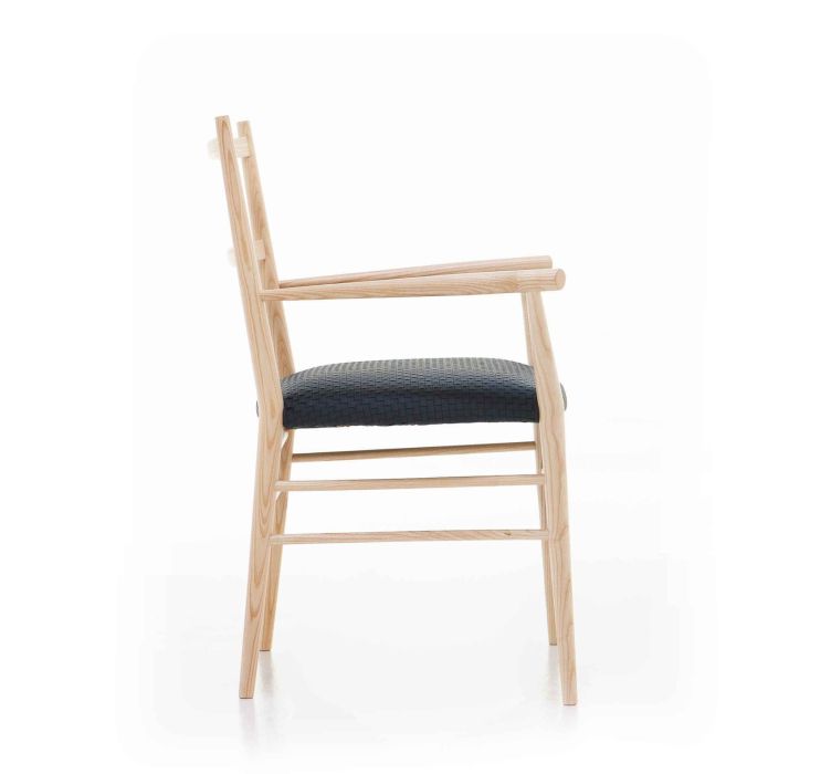 Крісло Alpha 2526 Black/Natural (2526.214PO ANT101)2